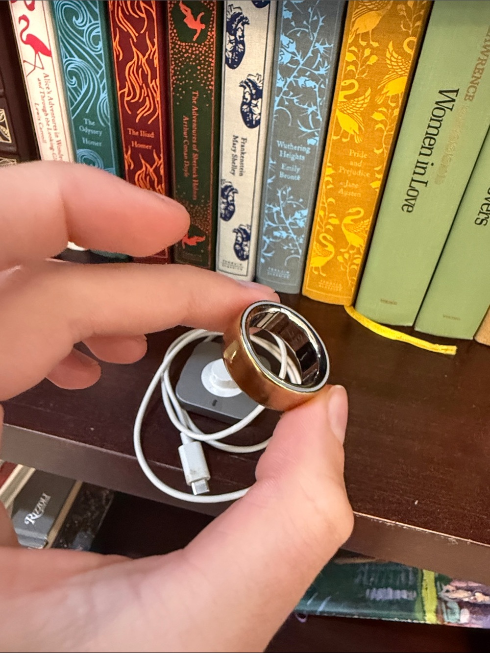 ✨ OURA ring 4 gold size 7 - Picture 5 of 6